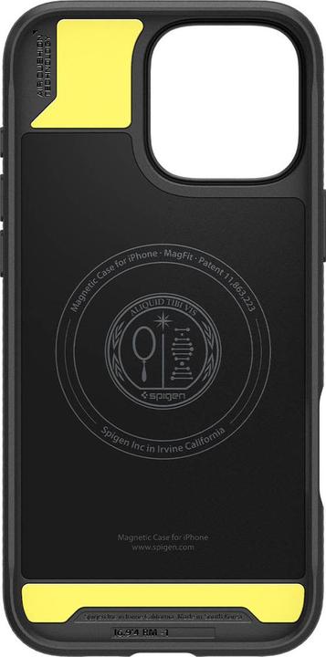 Immagine prodotto Spigen Custodia Rugged Armor Magsafe per iPhone 16 Pro Max 6,9" nero opaco (Apple iPhone 16 Pro Max)