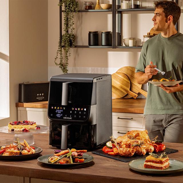 Actual product image Cecotec Cecofry DuoLevel DuoSize Air Fryer