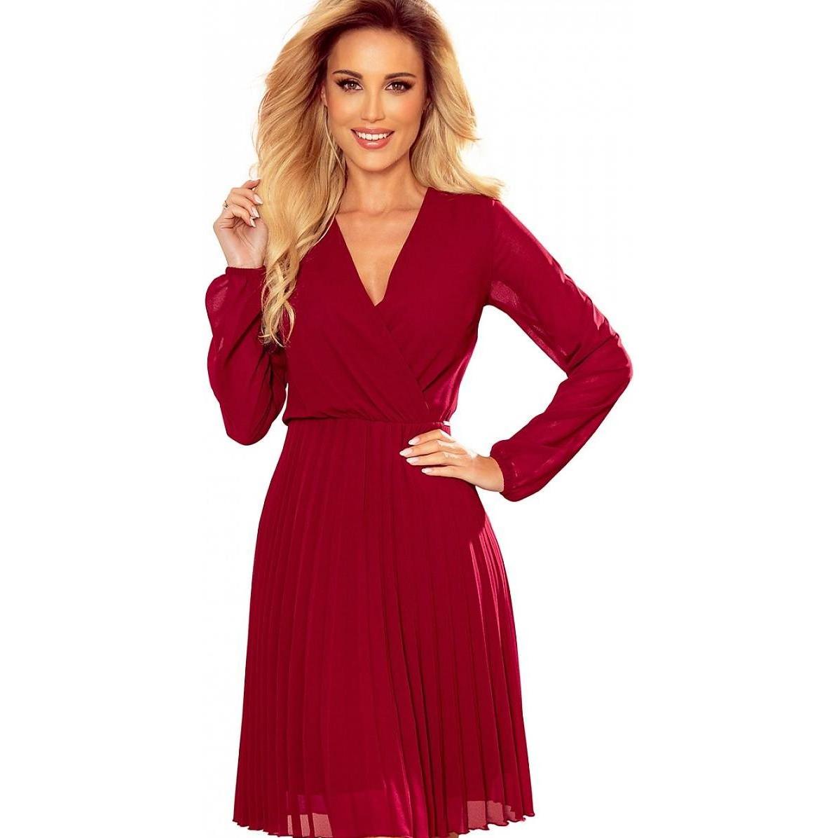Numoco, Damen, Kleider, Cocktailkleid, Rot, (M)