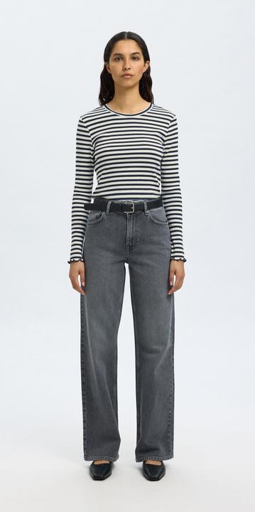 Immagine prodotto Selected Slfanna Ls Crew Neck Tee Str Noos (XL)