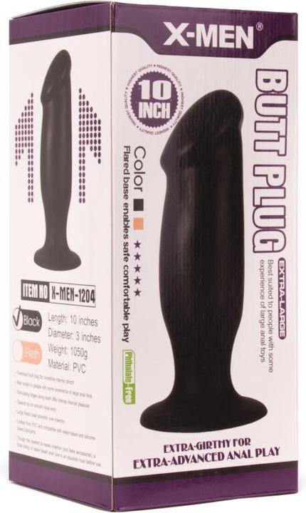 Immagine prodotto X-Man X-MEN Butt Plug da 10 pollici nero