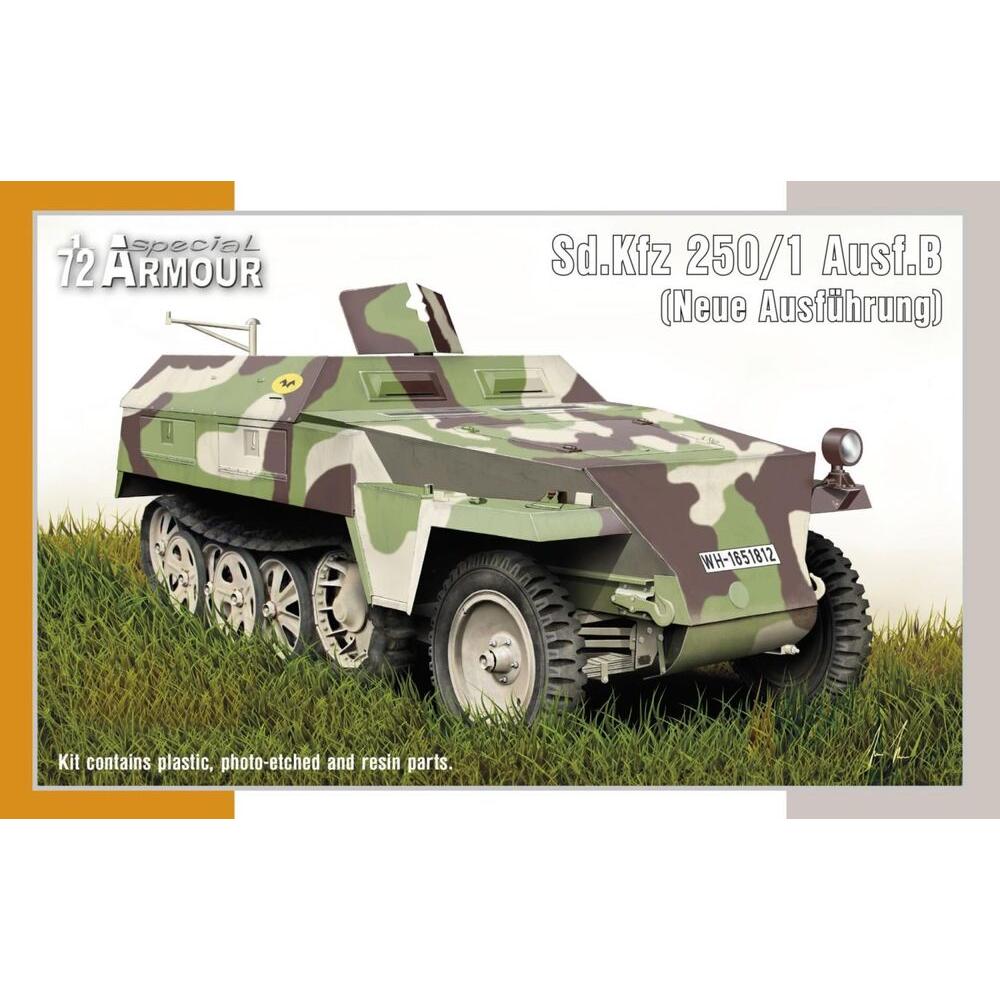 Special Hobby Sd.Kfz 250/1 Ausf.B (Neue Ausführung) 1/72