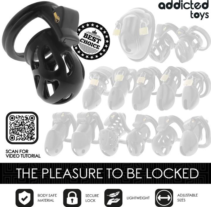Produktbild Addicted toys LOCKED - SILENT KEEP PENISKÃ„FIG 7,5 CM
