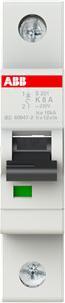 Produktbild ABB S201-K8 Sicherungsautomat 8A System compact 1-polig