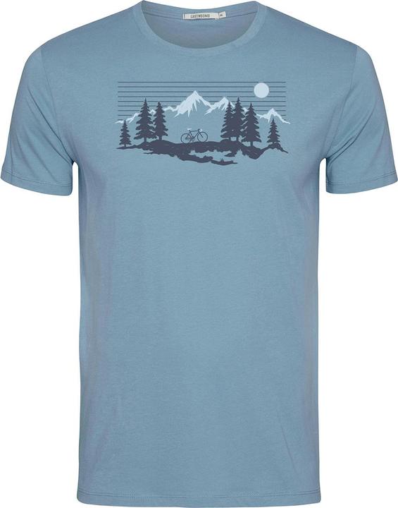 Actual product image Greenbomb T-Shirt Bike Mountain Pines (XL)