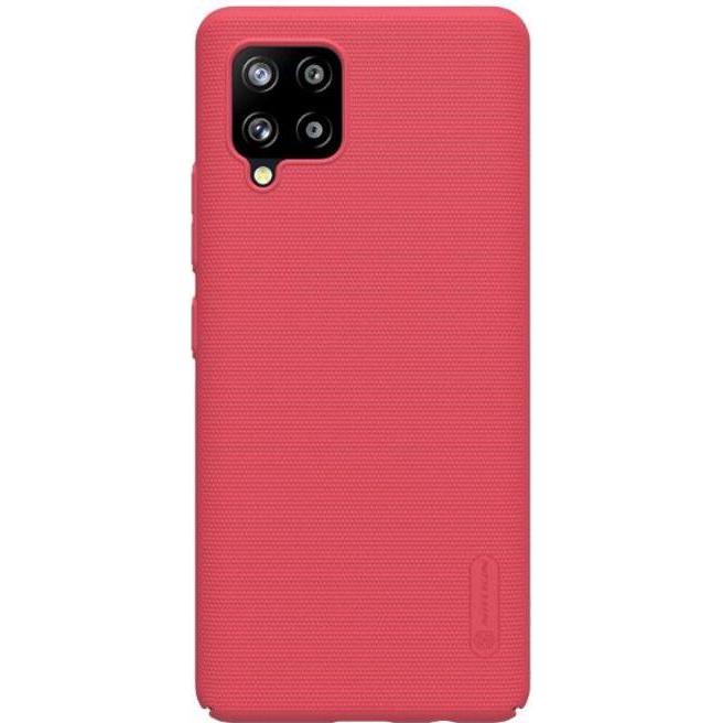 Nillkin Super Frosted Shield Series (Samsung Galaxy A42 5G), Smartphone Hülle, Rot