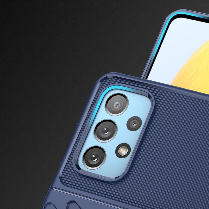 Produktbild Hurtel Thunder Case flexible armored cover for Samsung Galaxy A73 blue (Samsung Galaxy A73 5G)