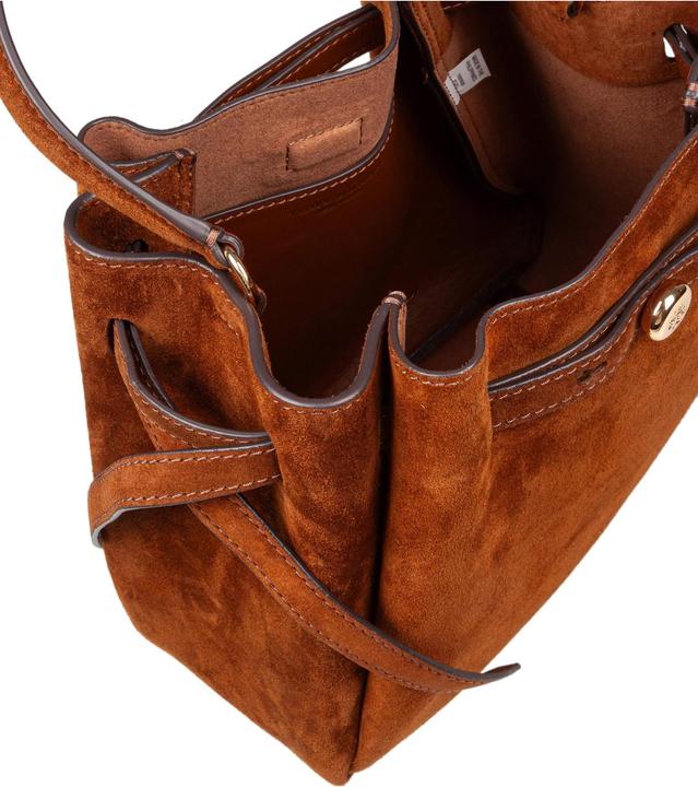 Produktbild Tory Burch romy suede bucket bag, park bench