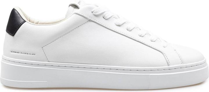 Actual product image Crime London Crime leather sneakers color black and white (45)
