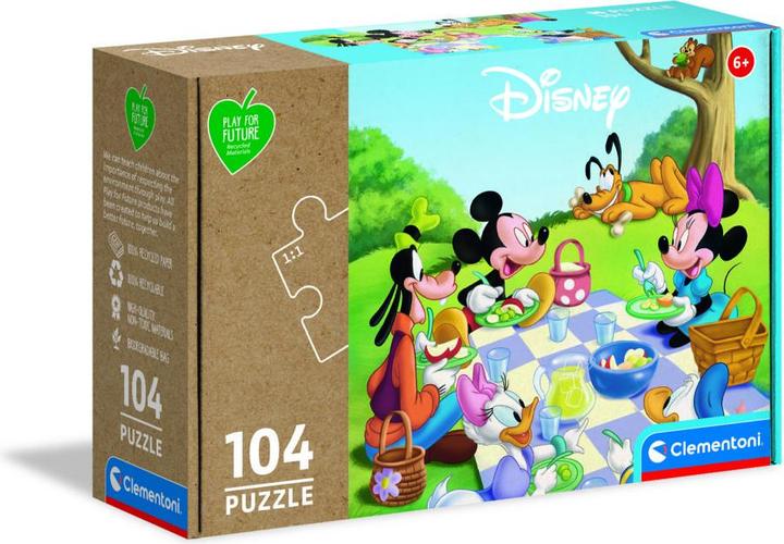 Actual product image Clementoni Play for Future - Mickey Mouse (104 pieces)