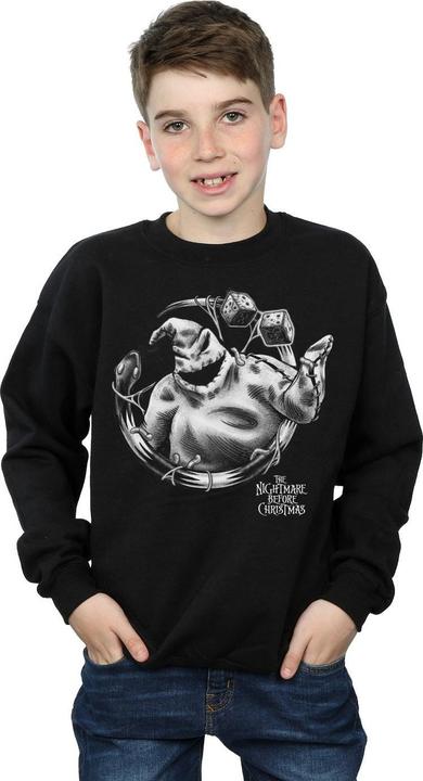 Immagine prodotto Disney Nightmare Before Christmas Ooogie Boogie Mono Felpa Ragazzi (140, 146)
