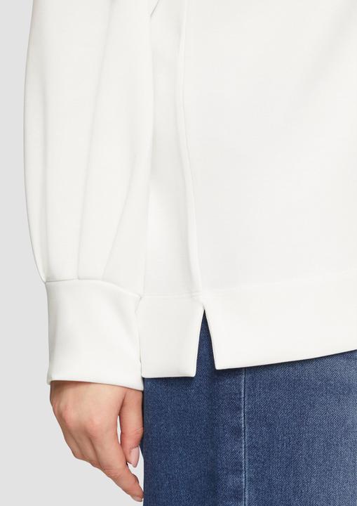 Immagine prodotto S.Oliver Sweatshirt Scuba-Sweatshirt mit weiten Ärmeln (46)