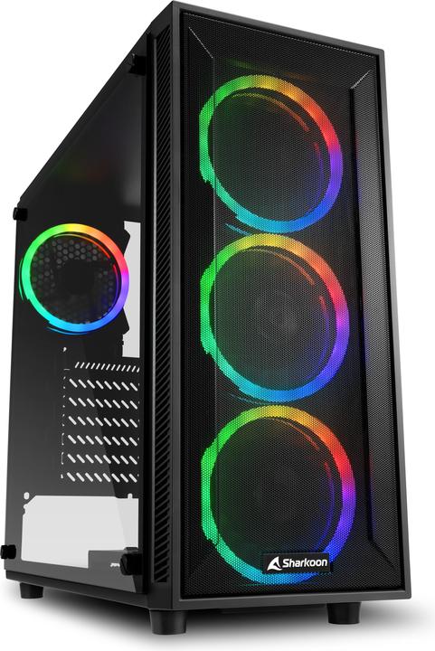 Image du produit Sharkoon Technologie Tg4m RGB Atx Tower (mATX, ATX, Mini-ITX)