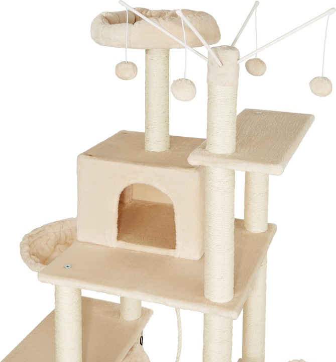 Produktbild tectake Lilou (165 cm, Beige)