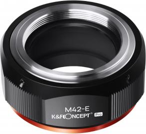 Actual product image K&F Concept Pro Bajonettadapter - M42 / Sony E