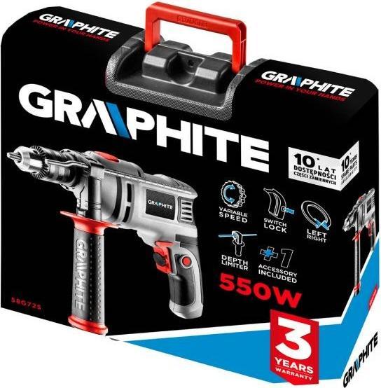 Actual product image Graphite 725 Drilling machine key