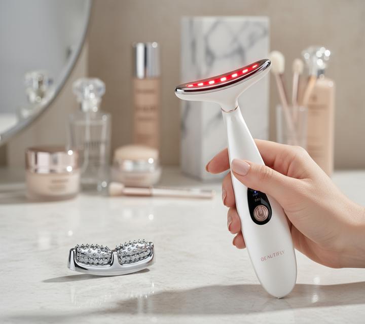 Actual product image Beautifly LumaLift Pro LED Lichttherapie- und EMS-Gerät