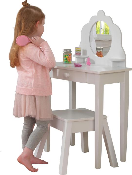 Produktbild KidKraft Mittlere Eitelkeit und Hocker (Kinderhocker)