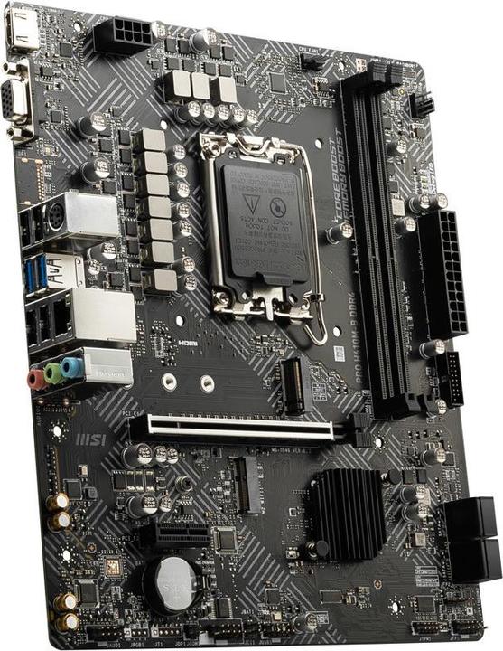 Produktbild MSI PRO H410M-B (LGA 1200, Intel H410, mATX)