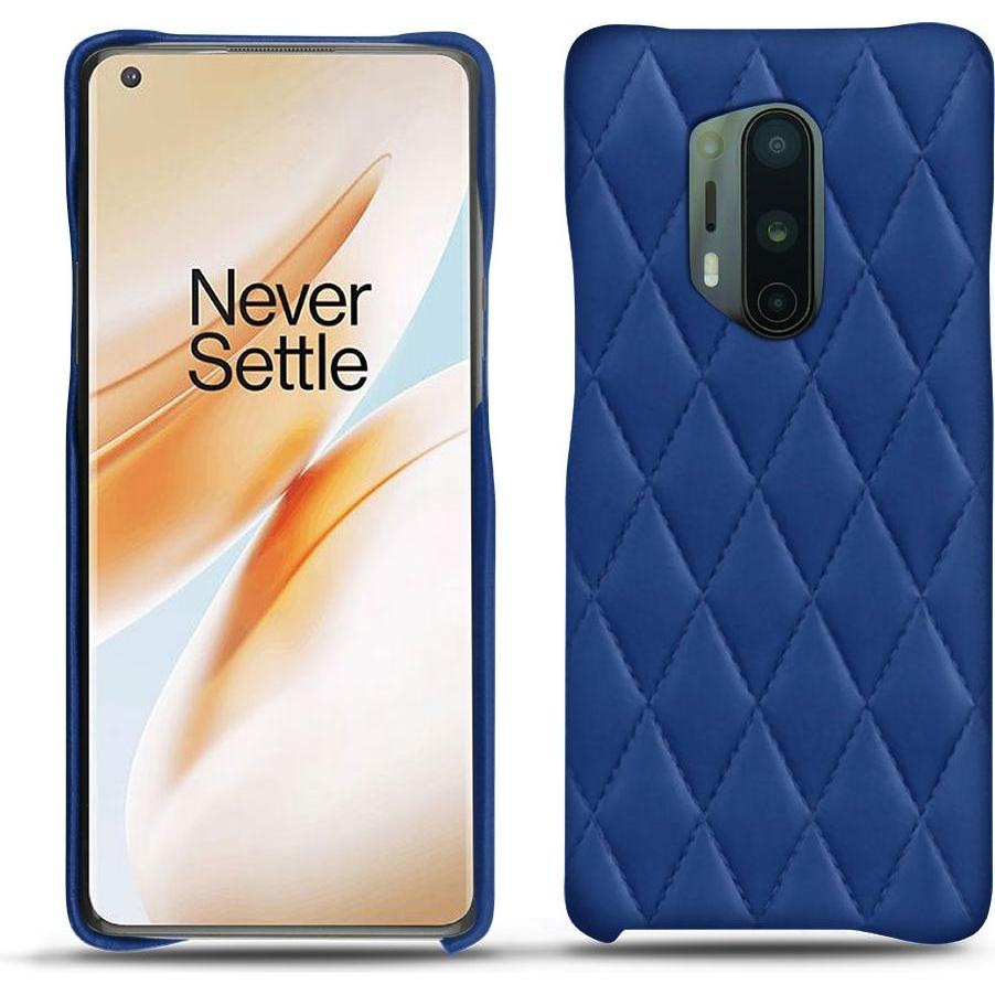 Noreve Lederschutzhülle (OnePlus 8 Pro), Smartphone Hülle, Blau