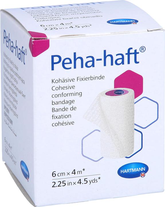 Actual product image Hartmann Peha-haft 6cm x 4m P1 DE, FR, NL, IT
