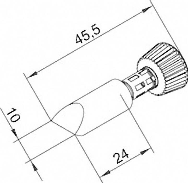 Produktbild Dauerlötspitze 102CDLF100 (Ersatzteil)