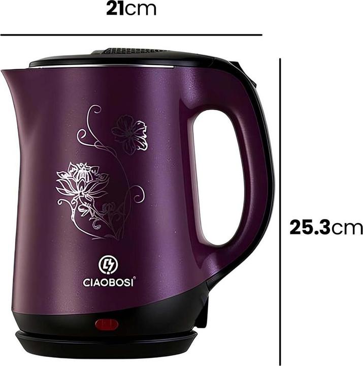 Immagine prodotto Avizar Wasserkocher 2,5L 2000W mit Auto-Off (2.50 l)