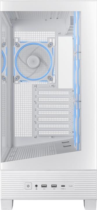 Actual product image ASUS A31 Plus Tg Argb White (mATX, Mini-ITX, ATX)