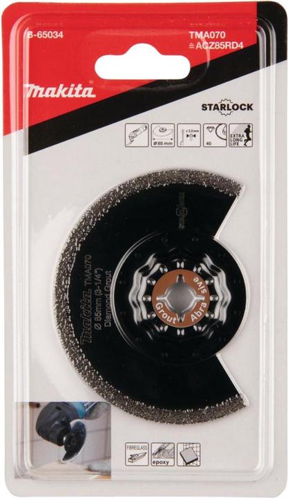 Image du produit Makita Lame de scie segmentée diamantée TMA070