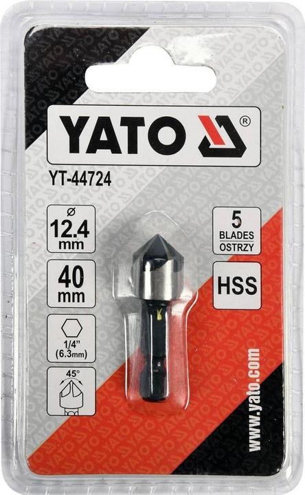 Actual product image Yato Countersink 6.3 - 20.5 mm (12.4 mm)