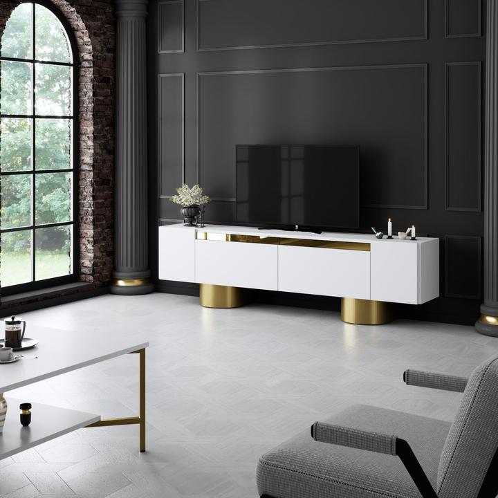 Produktbild Skye Decor Bohem Gold TV Stand (180 x 50 x 30 cm)