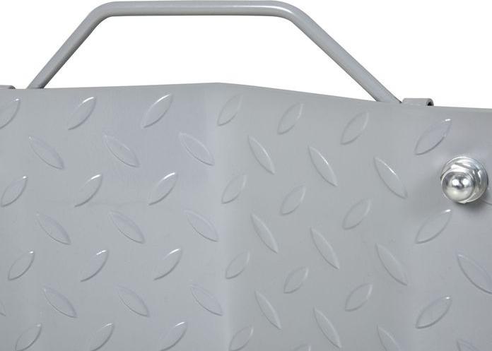 Immagine prodotto Swisshandel24 Cric di manovra 2 pezzi Aiuto alla manovra Cric per cambio gomme con 4 rulli per auto Grigio 40,5L