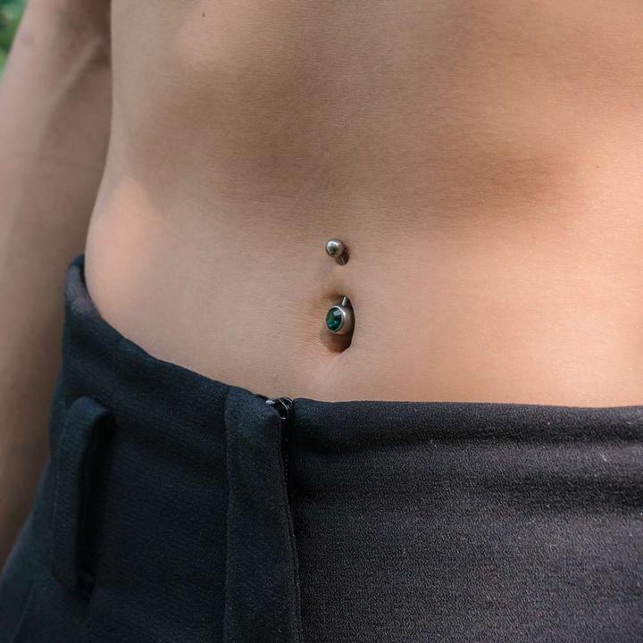Image du produit Bijouteria Piercing nombril (Titane, Cristallin)