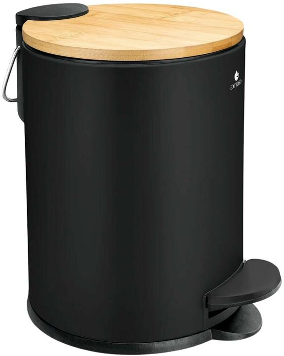 Produktbild Exitoso Tretmülleimer mit Softclose-Deckel 3 l, Schwarz (3 l)