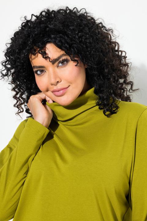 Produktbild Ulla Popken Shirt, Rollkragen, Slim, Langarm (54)