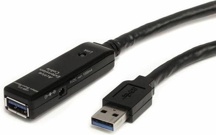 Actual product image StarTech 10 m active USB 3.0 SuperSpeed extension cable - plug/socket (10 m, USB 3.2 Gen 1)