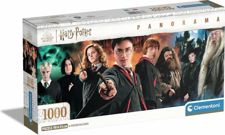 Actual product image Clementoni HARRY POTTER - Bien vs Mal - Puzzle Panorama 1000P (1000 pieces)