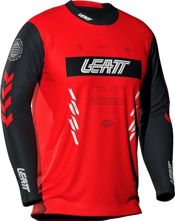 Produktbild Leatt MTB Gravity 4.0 Long Sleeve Jersey Jr heatmap red L (L)