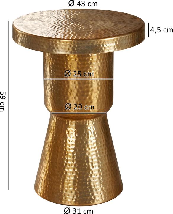 Image du produit FineBuy Sophia (43 x 43 x 59 cm)