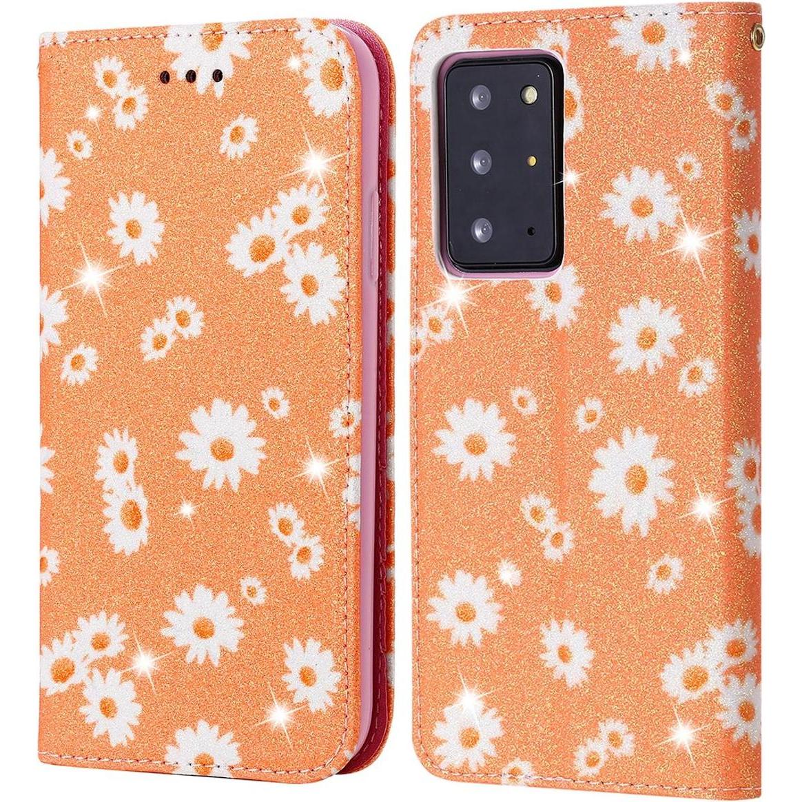 König Design Hülle Handy Schutz für Samsung Galaxy Note 20 Ultra Case Cover Tasche Orange Neu (Samsung Galaxy Note 20 Ul...