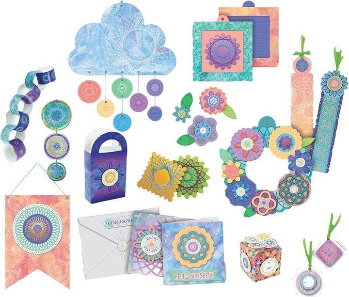 Actual product image Sheny Spirograph Creative Manual Set 1031Z