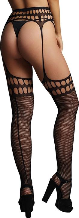 Produktbild Le Désir Garterbelt stockings with open design - O/S (One Size)