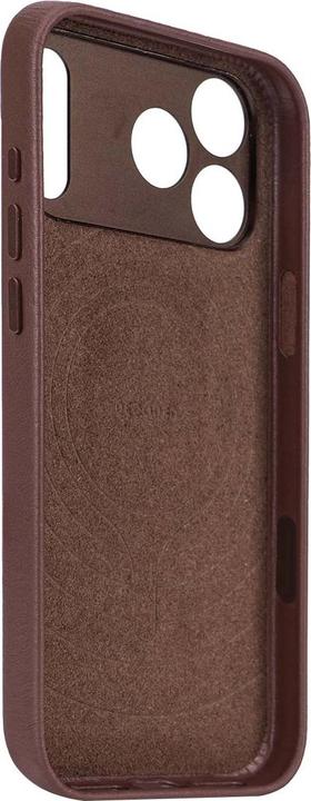 Actual product image Decoded Leather Backcover Apple iPhone 17 Pro Chocolate Brown (Apple iPhone 17 Pro)
