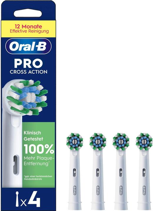 Productafbeelding Oral-B Pro CrossAction 4er Aufsteckbürsten (4x)