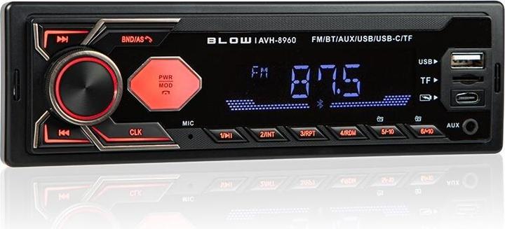 Blow Autoradio AVH-8960 1DIN RDS MP3/USB/micro SD/BLUETOOTH + USB-C