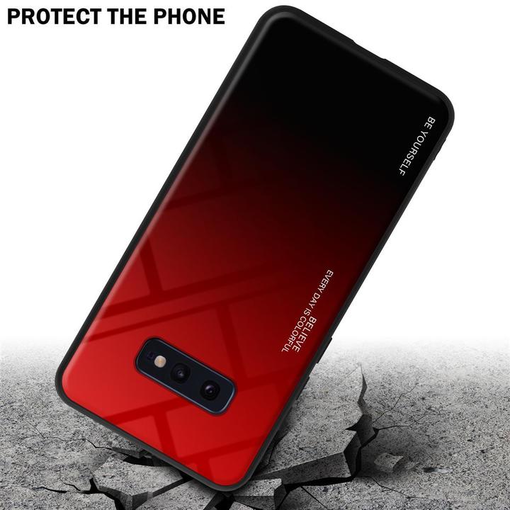 Actual product image Cadorabo TPU 2 colors glass cover (Samsung Galaxy S10e)