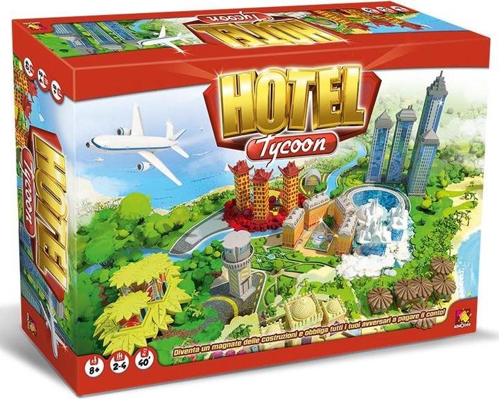 Produktbild Asmodée Hotel Tycoon (Italienisch, 2 - 4 Spieler)