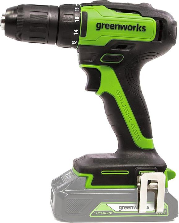 Produktbild Greenworks GD24DD60 cordless screwdriver / drill