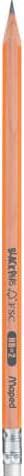 Actual product image Maped Pencil BLACK'PEPS, with eraser, hardness: HB (HB, 1 x)