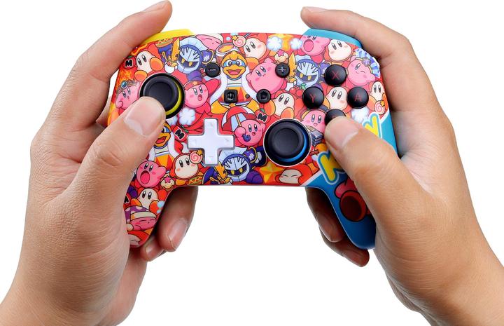 Actual product image PowerA Enhanced Wireless Controller for Nintendo Switch - World of Kirby (Switch, Switch Lite, Switch OLED)